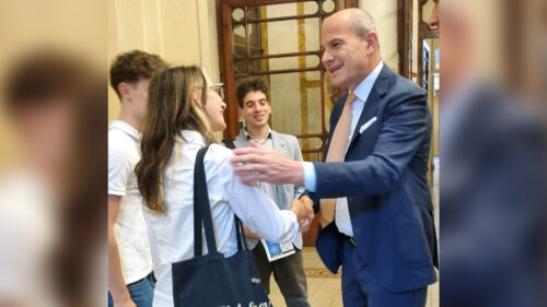 Evento al Teatro Grande di Brescia "L'orizzonte di sostenibilità della Lombardia orientale" del 21 maggio 2025